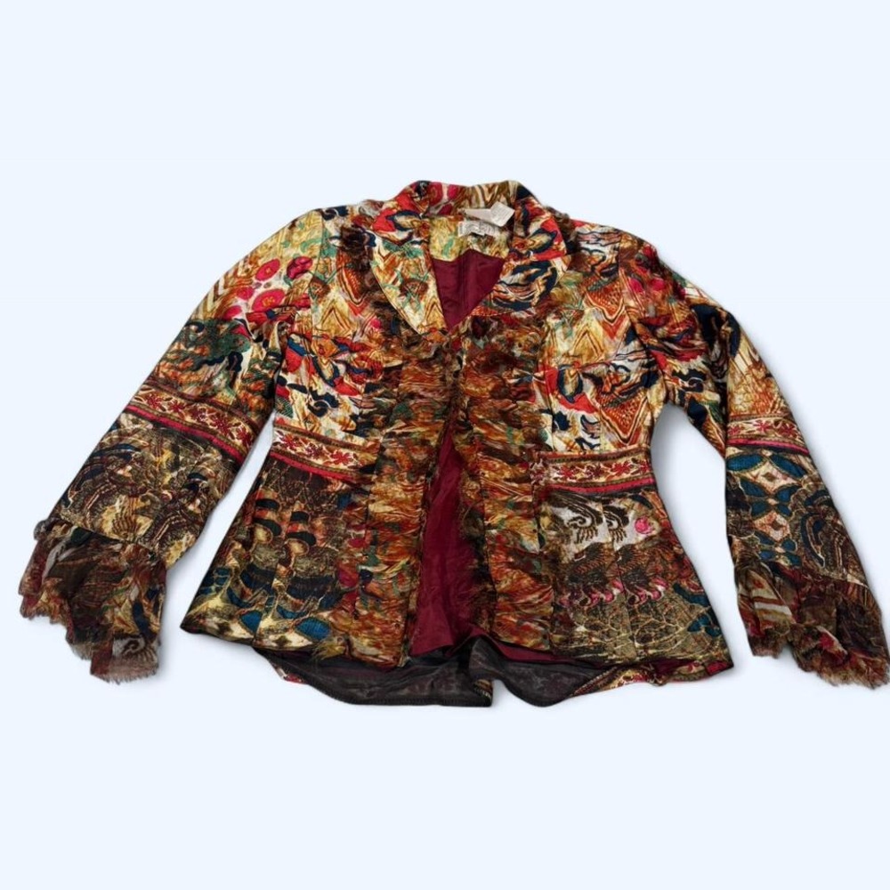 Alberto Makali Silk Blazer